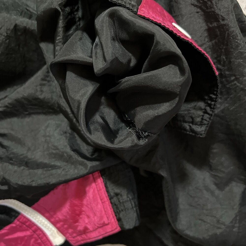 Venezia Women’s VTG Track Jacket 3x 80s 90s Pink Green - Picture 5 of 7